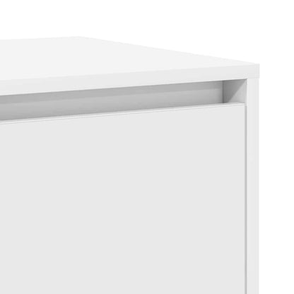 Credenza Bianco 135 x 41 x 69 cm Legno multistrato - homemem39