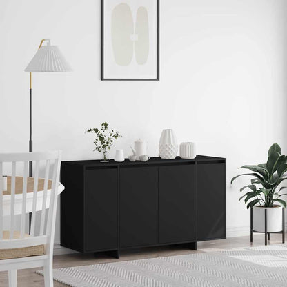 Credenza Nero 135 x 41 x 69 cm Legno multistrato - homemem39