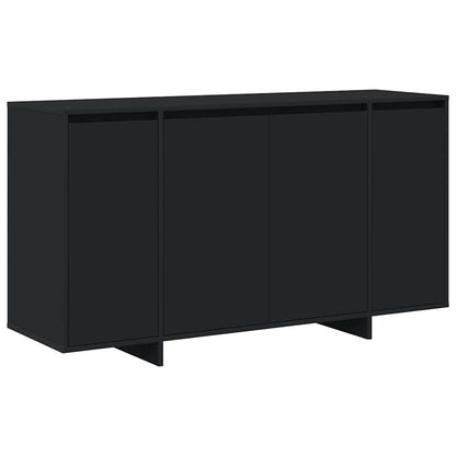 Credenza Nero 135 x 41 x 69 cm Legno multistrato - homemem39