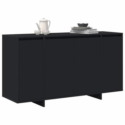 Credenza Nero 135 x 41 x 69 cm Legno multistrato - homemem39