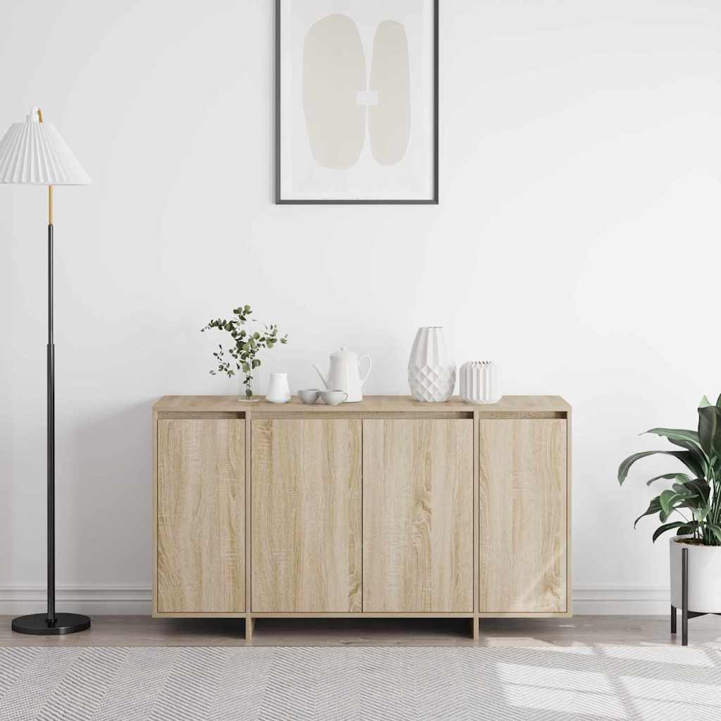 Credenza rovere sonoma 135 x 41 x 69 cm Legno multistrato - homemem39
