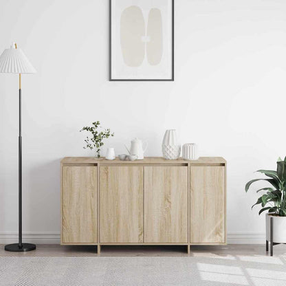 Credenza rovere sonoma 135 x 41 x 69 cm Legno multistrato - homemem39