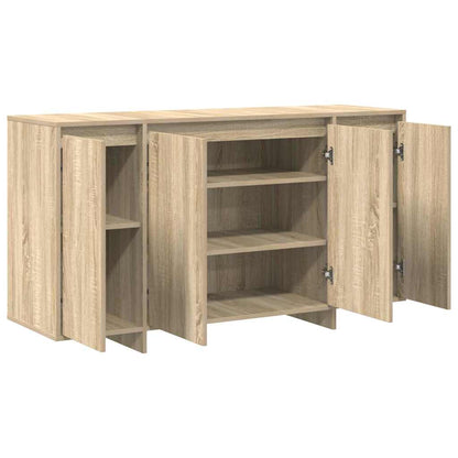 Credenza rovere sonoma 135 x 41 x 69 cm Legno multistrato - homemem39