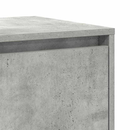 Credenza Grigio cemento 135 x 41 x 69 cm Legno multistrato - homemem39