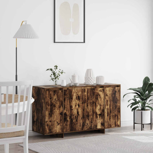 Credenza Rovere fumé 135 x 41 x 75 cm Legno multistrato