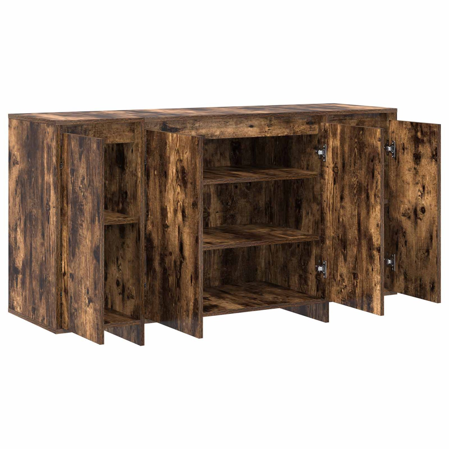 Credenza Rovere fumé 135 x 41 x 75 cm Legno multistrato