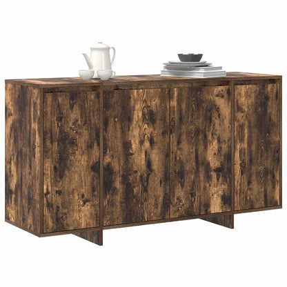 Credenza Rovere fumo 135 x 41 x 69 cm Legno multistrato - homemem39