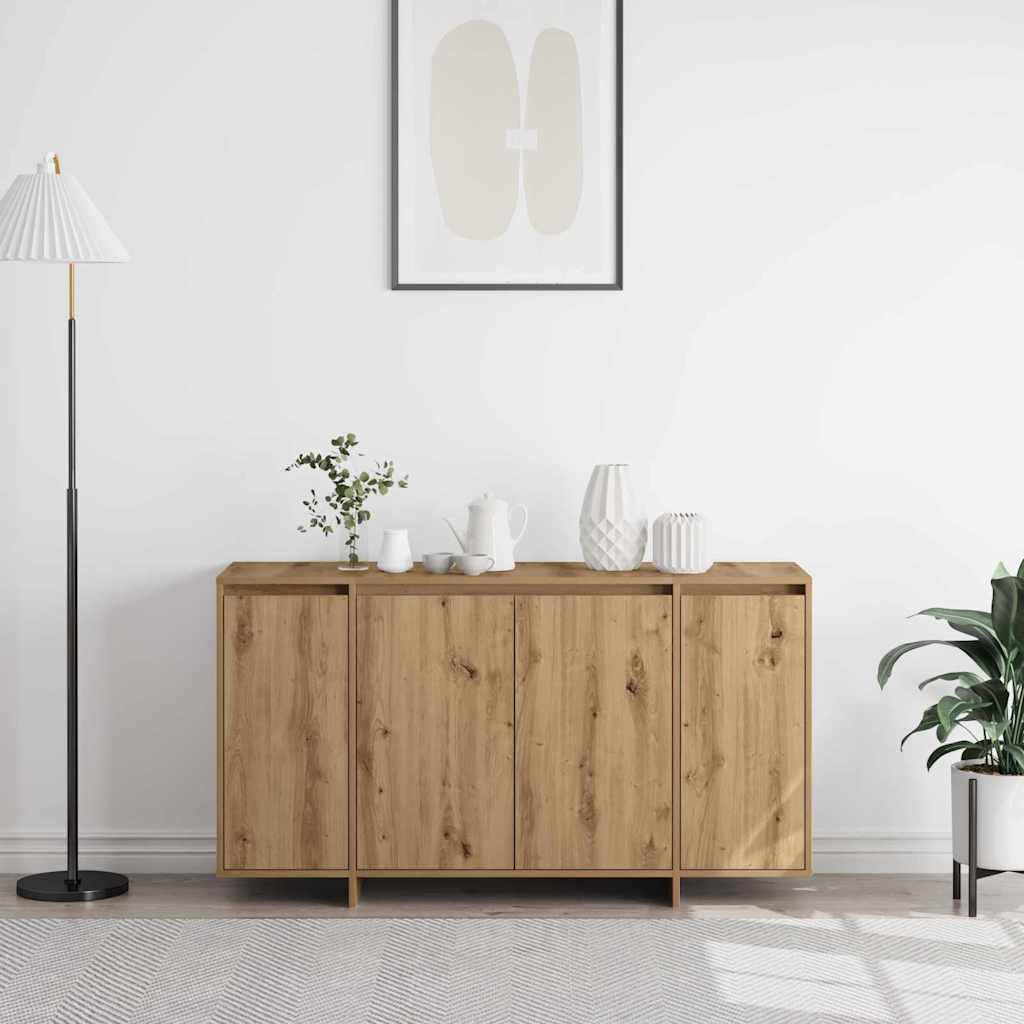 Credenza rovere artigianale 135 x 41 x 69 cm Legno multistrato - homemem39