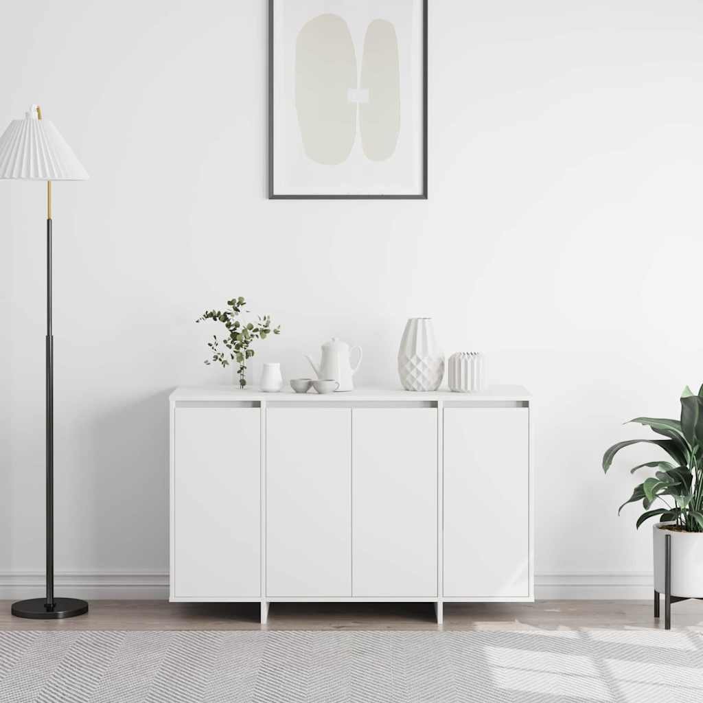 Credenza Bianco 120 x 41 x 75 cm Legno multistrato - homemem39