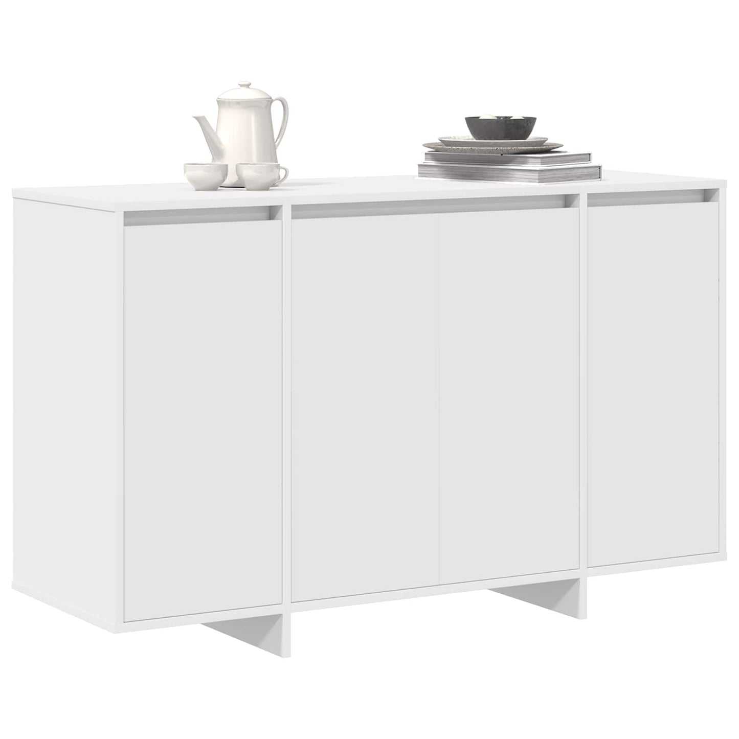 Credenza Bianco 120 x 41 x 75 cm Legno multistrato | homemem39