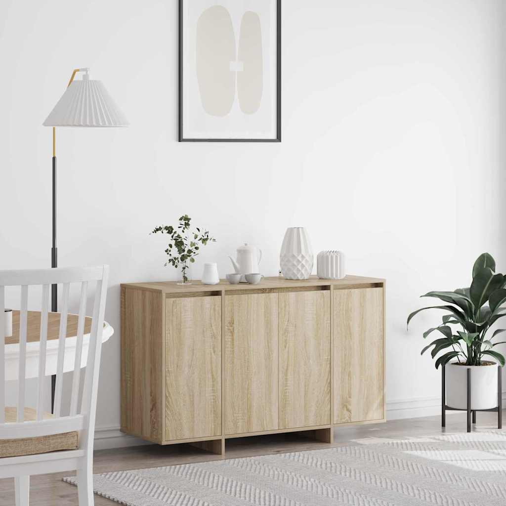 Credenza rovere sonoma 120 x 41 x 75 cm Legno multistrato - homemem39