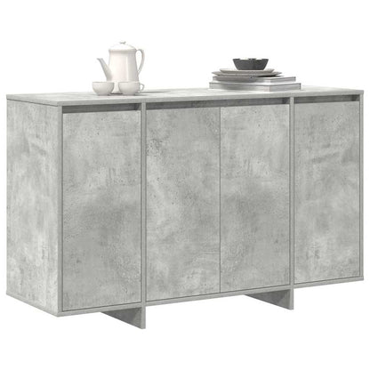Credenza Grigio cemento 120 x 41 x 75 cm Legno multistrato - homemem39