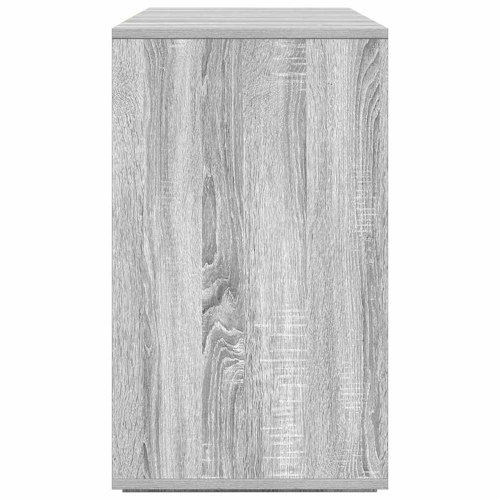 Credenza Grigio sonoma 120 x 41 x 75 cm Legno multistrato - homemem39