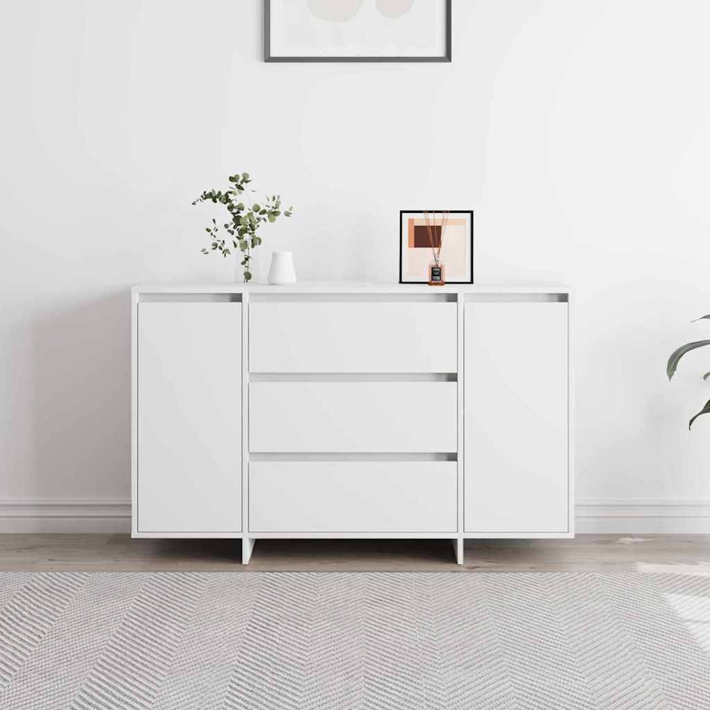 Credenza con cassetto Bianco 120 x 41 x 75 cm Legno multistrato