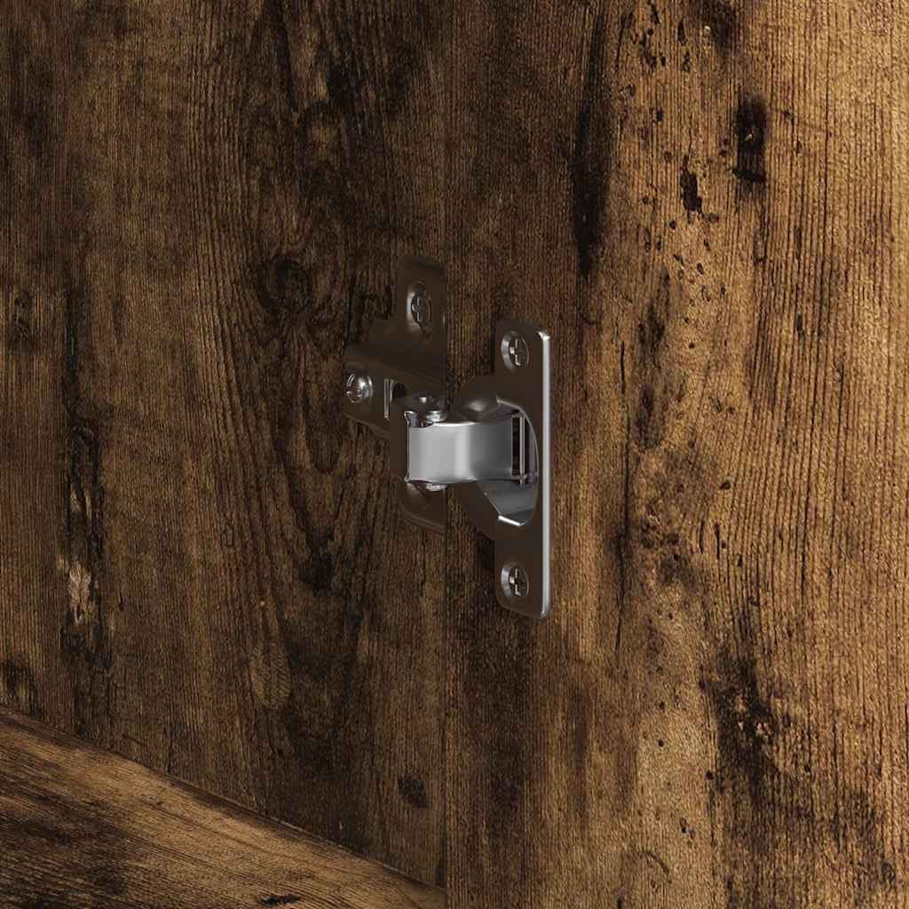 Credenza Rovere fumé 120 x 41 x 75 cm Legno ingegnerizzato