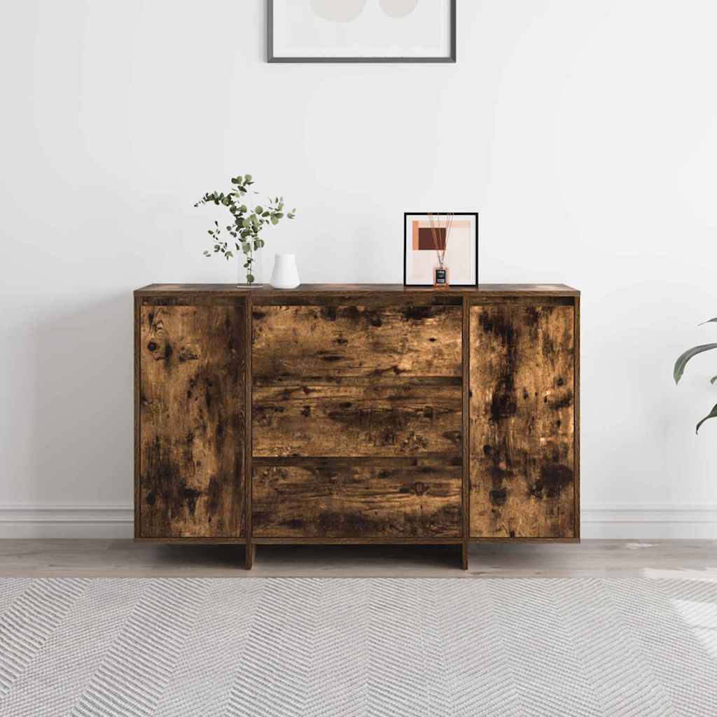 Credenza Rovere fumo 120 x 41 x 75 cm Legno multistrato