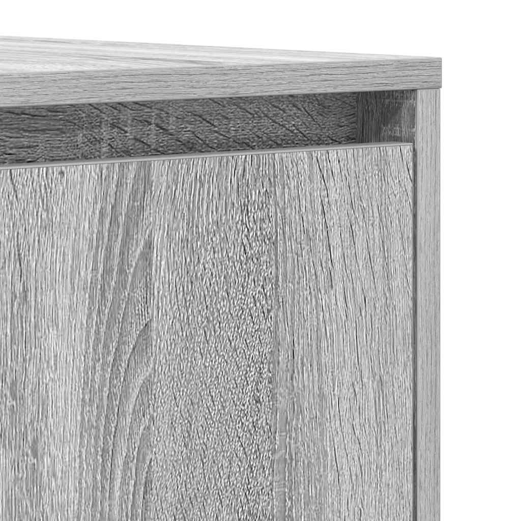 Credenza Grigio sonoma 120 x 41 x 75 cm Legno multistrato