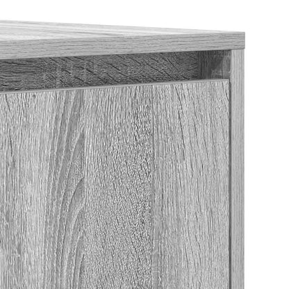 Credenza Grigio sonoma 120 x 41 x 75 cm Legno multistrato