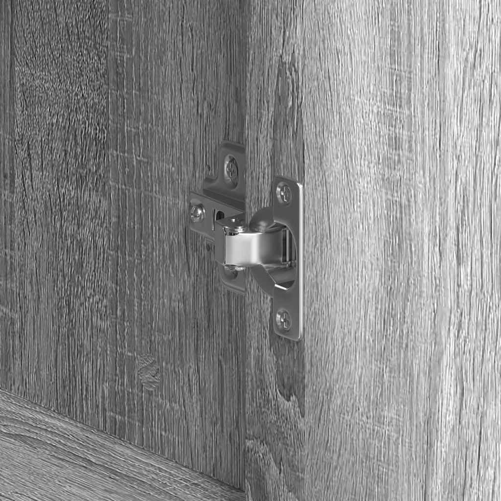 Credenza Grigio sonoma 120 x 41 x 75 cm Legno multistrato