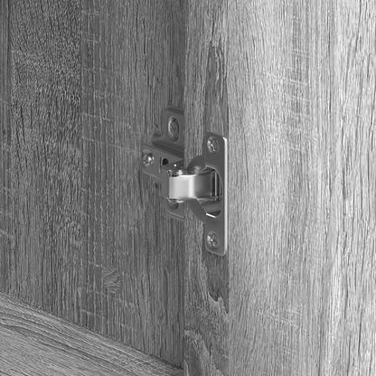 Credenza Grigio sonoma 120 x 41 x 75 cm Legno multistrato