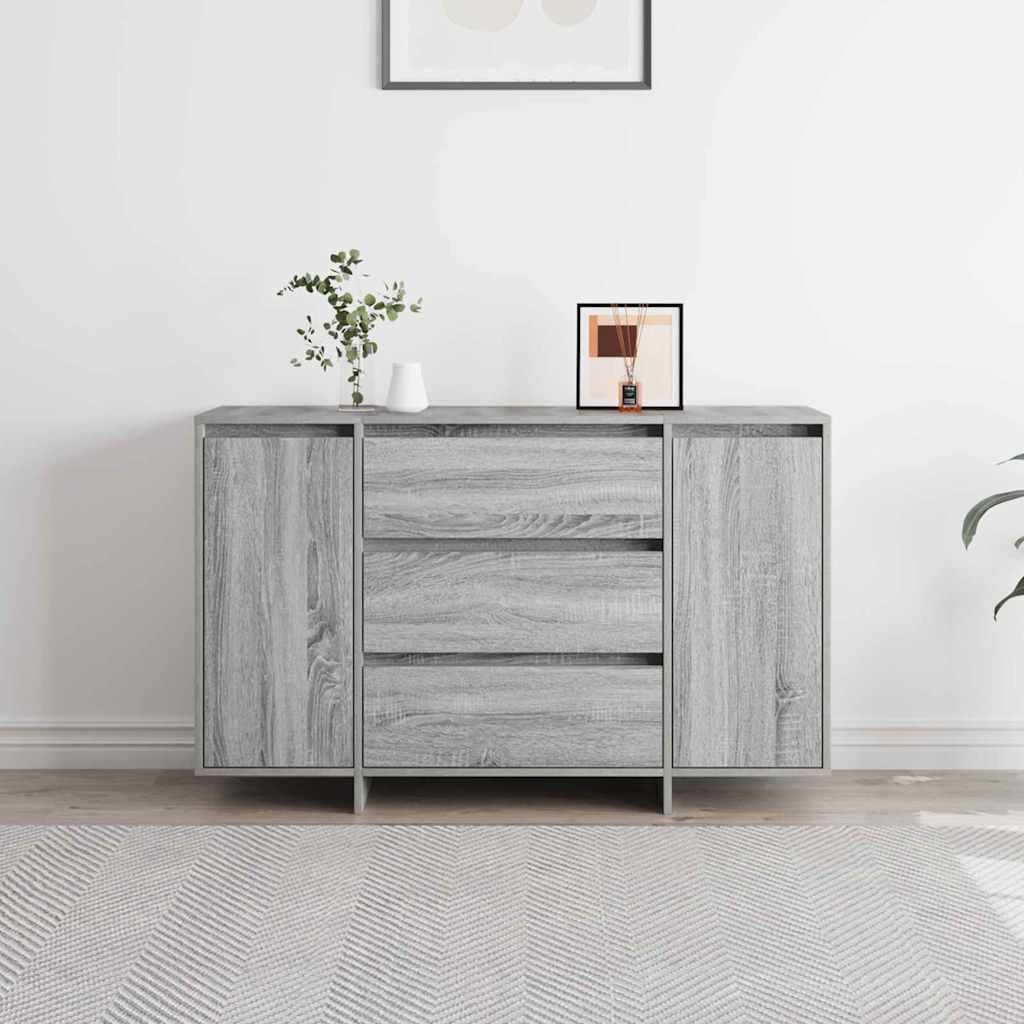 Credenza Grigio sonoma 120 x 41 x 75 cm Legno multistrato