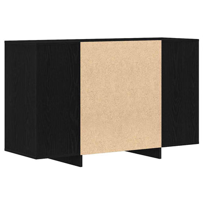 Credenza Rovere nero 120 x 41 x 75 cm Legno multistrato