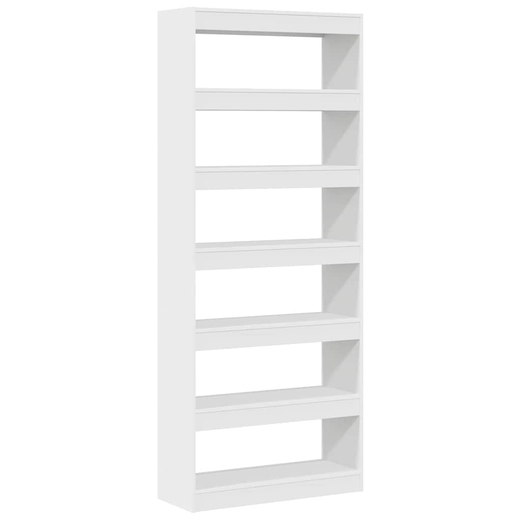 Libreria Bianco 80 x 30 x 198 cm Legno multistrato