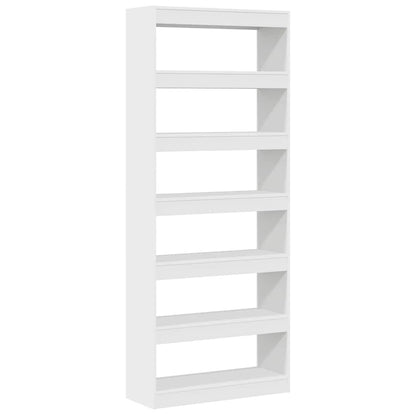 Libreria Bianco 80 x 30 x 198 cm Legno multistrato