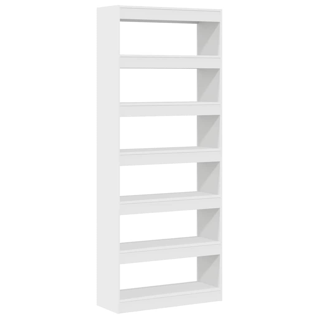 Libreria Bianco 80 x 30 x 198 cm Legno multistrato