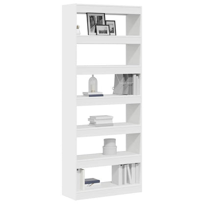 Libreria Bianco 80 x 30 x 198 cm Legno multistrato