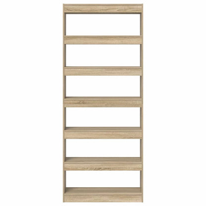 Libreria rovere sonoma 80 x 30 x 198 cm Legno multistrato