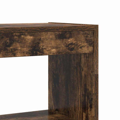 Armadio per Libri con lo scaffale Rovere fumé 80 x 30 x 198 cm | homemem39