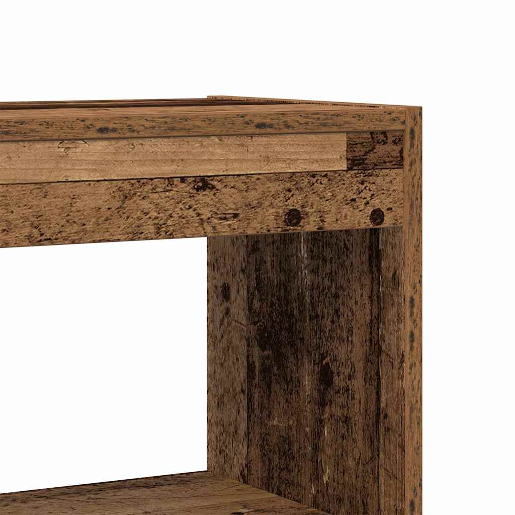 Armadio per Libri Legno vecchio 80 x 30 x 198 cm | homemem39