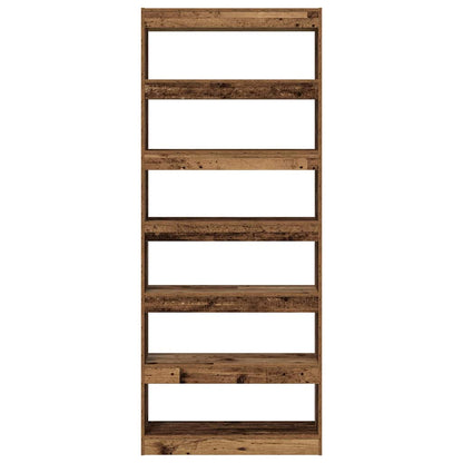 Armadio per Libri Legno vecchio 80 x 30 x 198 cm | homemem39