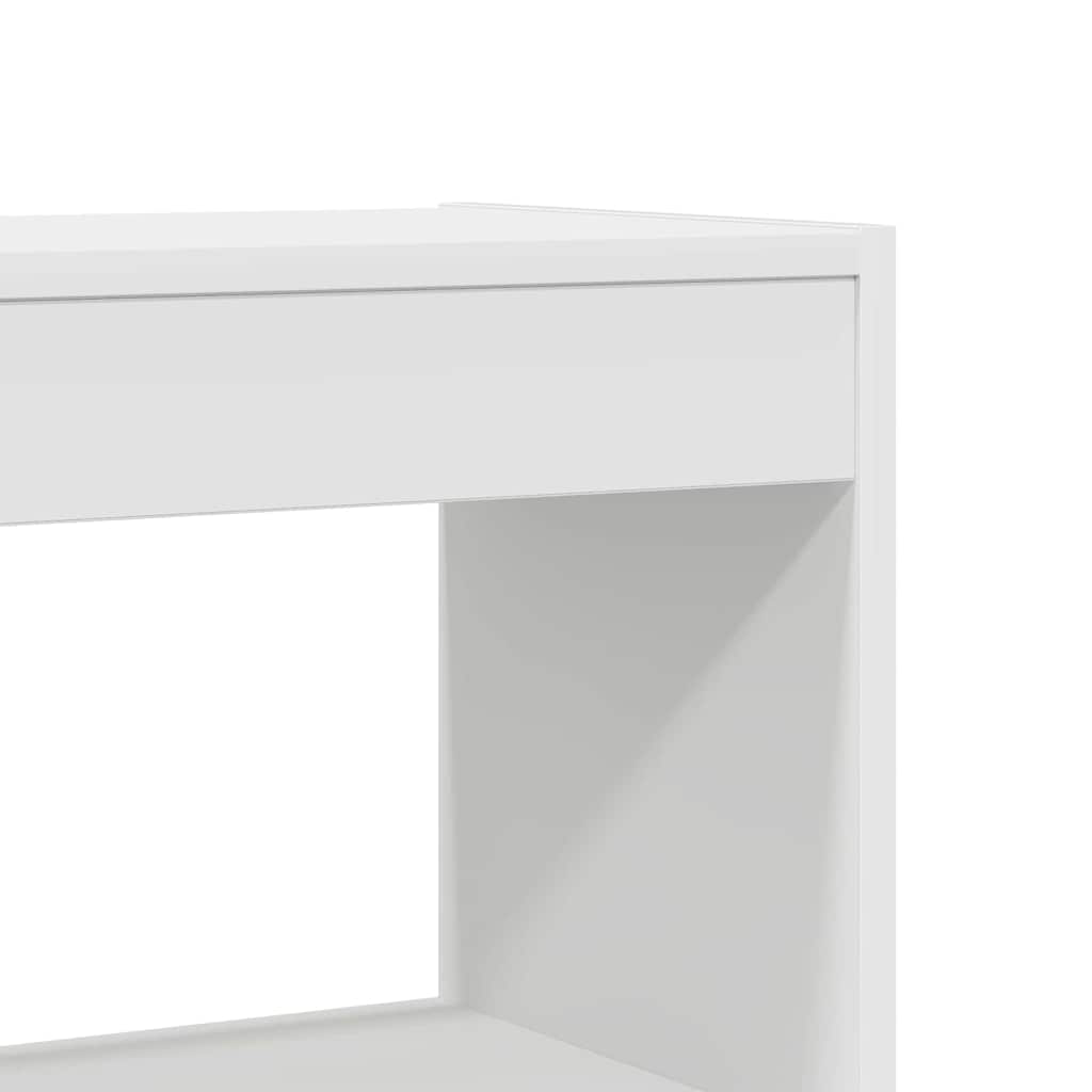 Armadio per Libri Bianco 100 x 30 x 198 cm Legno multistrato | homemem39