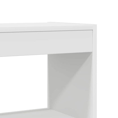 Armadio per Libri Bianco 100 x 30 x 198 cm Legno multistrato | homemem39