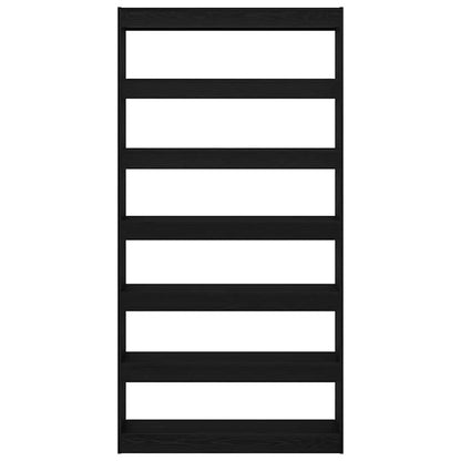 Armadio per Libri Nero Legno multistrato