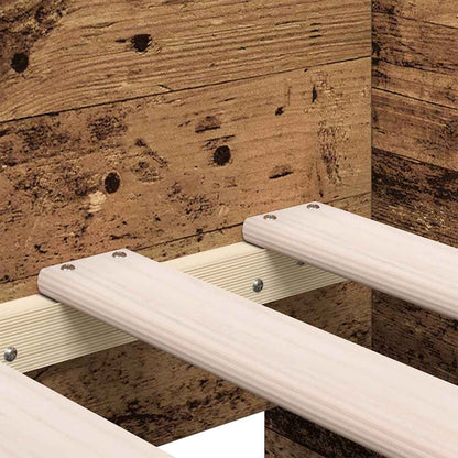 Struttura di daybed con cassetti Legno vecchio 90 x 200 cm