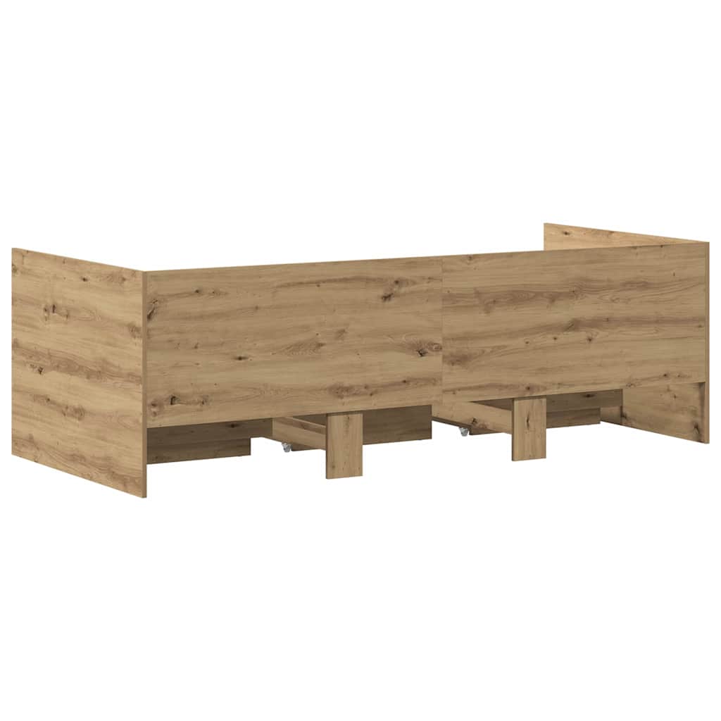 Daybed Rovere artigianale 90 x 190 cm Legno multistrato | homemem39