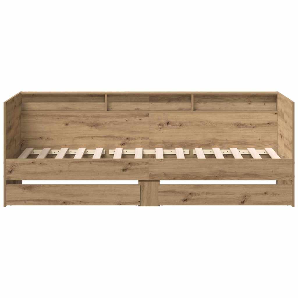 Daybed Rovere artigianale 90 x 200 cm Legno multistrato