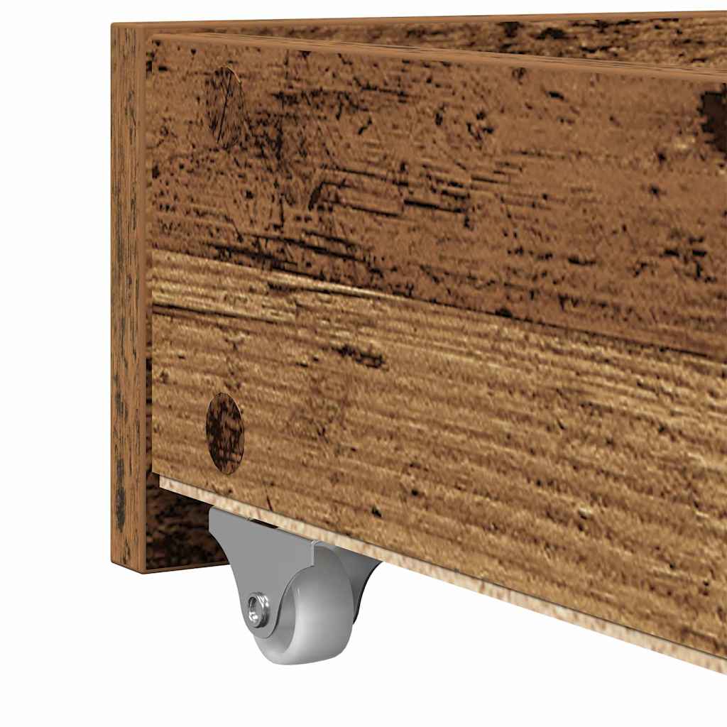 Daybed con testiera Legno vecchio 75 x 190 cm Legno multistrato