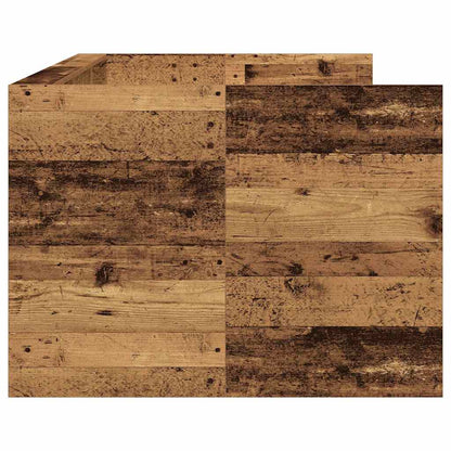 Daybed con testiera Legno vecchio 75 x 190 cm Legno multistrato