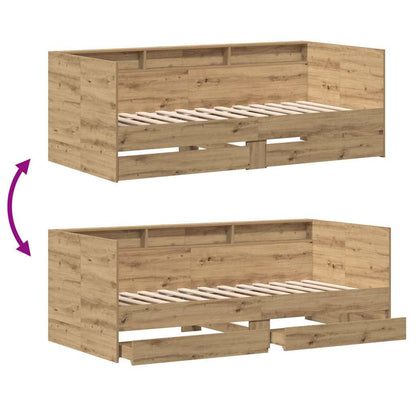 Daybed Rovere artigianale 75 x 190 cm Legno multistrato