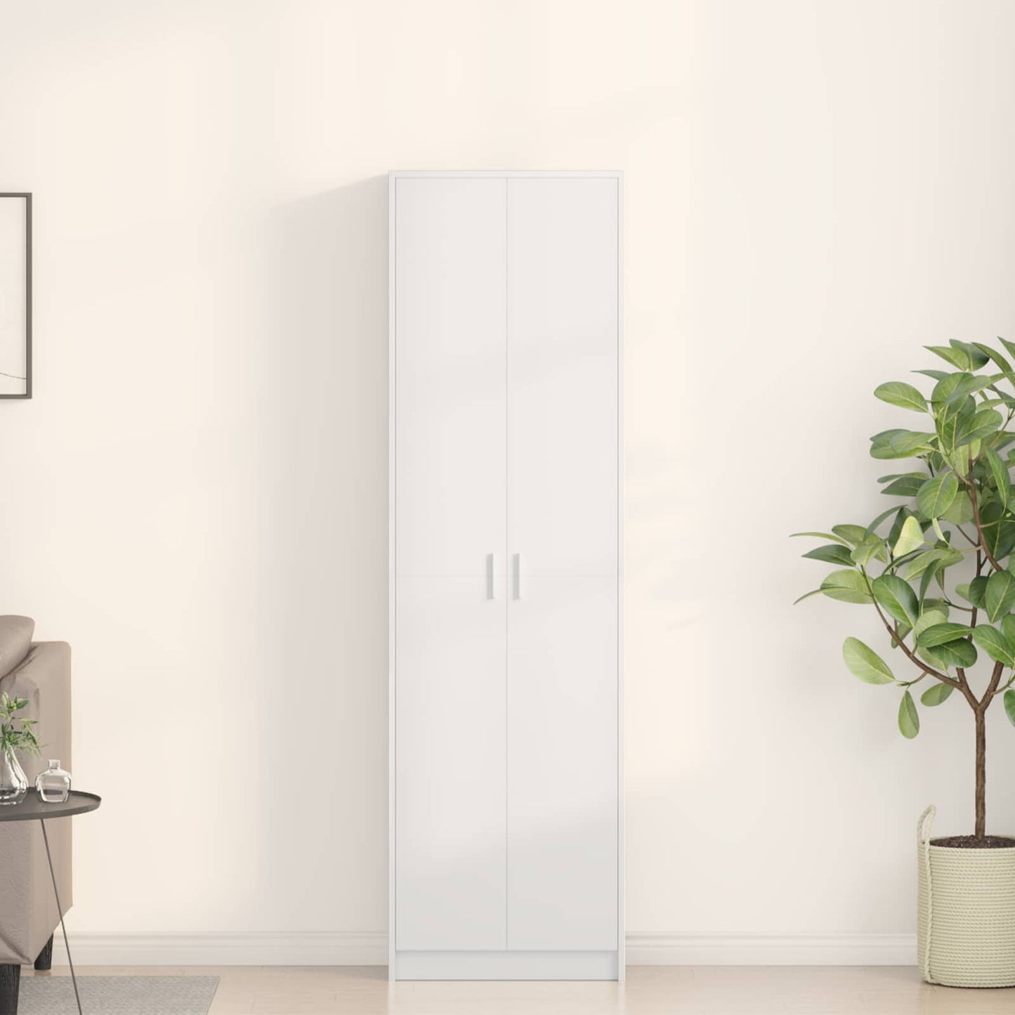 Guardaroba Bianco 55 x 25 x 189 cm Legno ingegnerizzato | homemem39