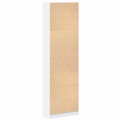 Guardaroba con porta Bianco 55 x 25 x 189 cm Legno multistrato