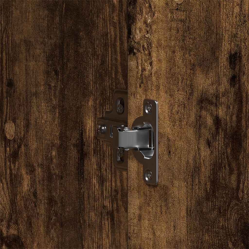 Guardaroba Rovere fumo 55 x 25 x 189 cm Legno multistrato