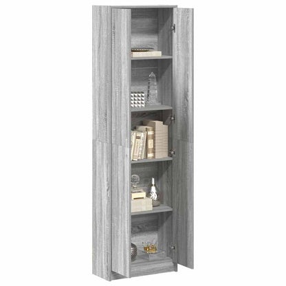 Guardaroba Grigio sonoma 55 x 25 x 189 cm Legno multistrato