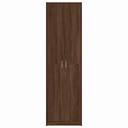 Guardaroba Rovere marrone 55 x 25 x 189 cm Legno multistrato