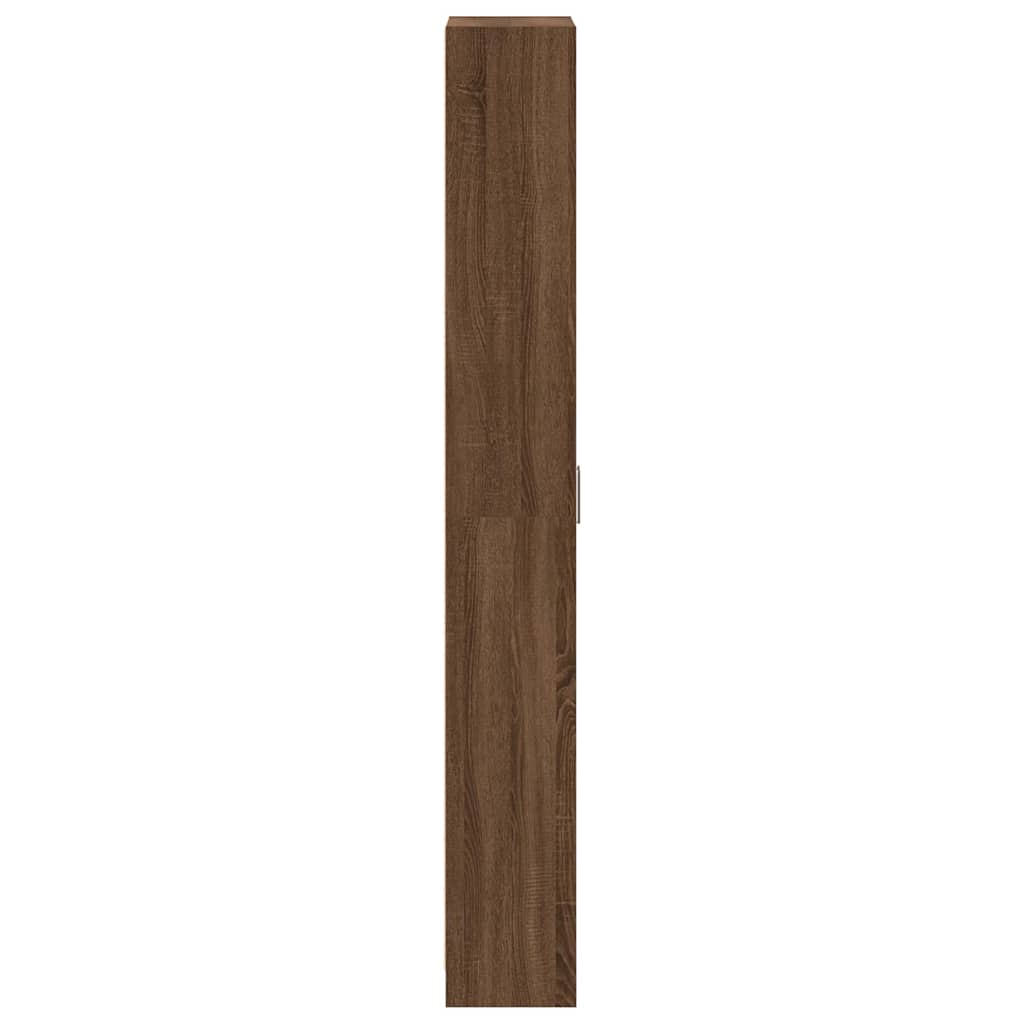 Guardaroba Rovere marrone 55 x 25 x 189 cm Legno multistrato