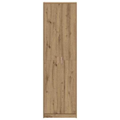 Guardaroba con lo scaffale rovere artigianale 55 x 25 x 189 cm